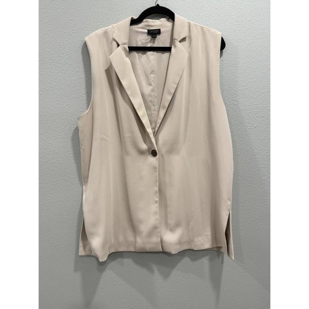 J. Jill Wearever Collection Easy Case Lightweight Vest, Women's Large - Picture 2 of 6